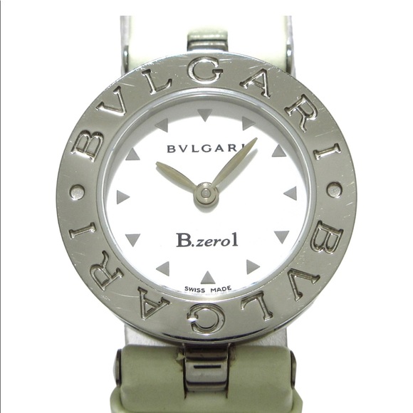 BVLGARI Accessories - ⭐️Vintage Bvlgari⭐️ BZERO1 Women’s Watch. White Face and Stainless Steel Watch